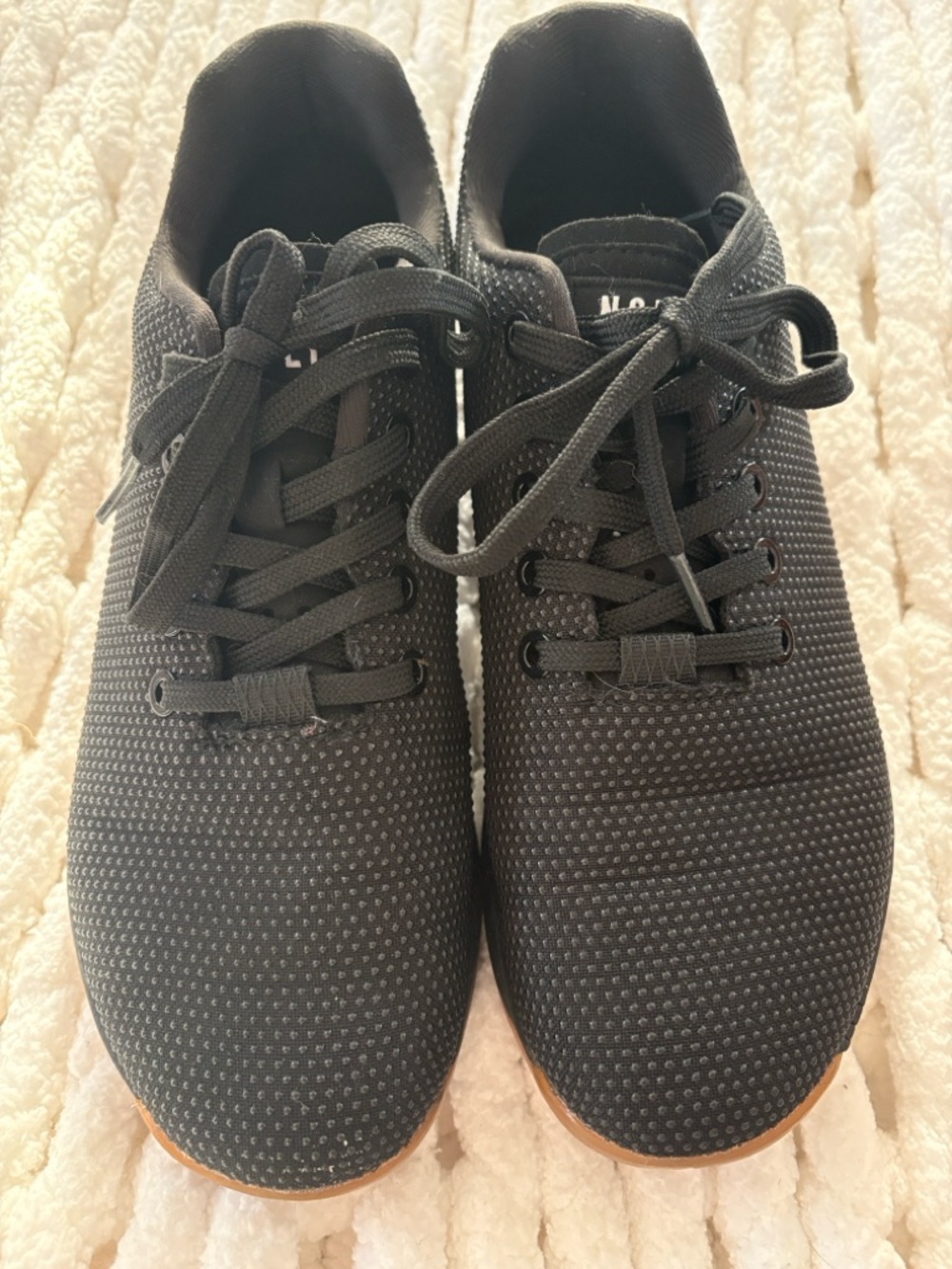 NOBULL Women's Black Knit Training Sneakers